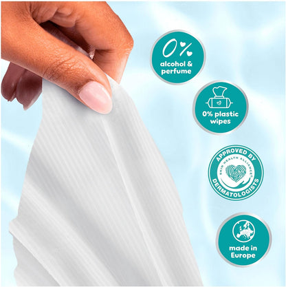 Pampers 99% Water Baby Wipes – 1080 Count | Fragrance Free | Newborn & Sensitive Skin