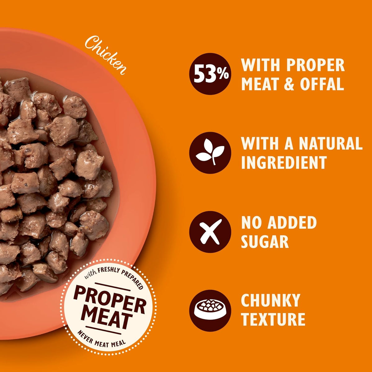 Lily’s Kitchen Tasty Cuts in Gravy Adult Wet Cat Food – 48 x 85g